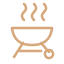Churrasqueira gourmet com forno de pizza